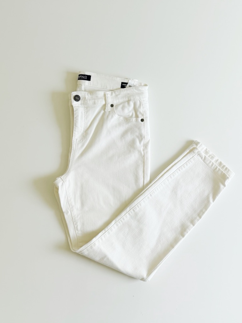 Buffalo David Bitton Aubrey White Jeans - 10/30